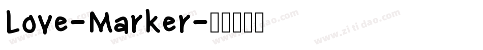 Love-Marker字体转换