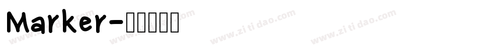 Marker字体转换