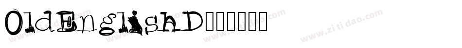 OldEnglishD字体转换