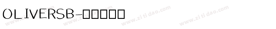 OLIVERSB字体转换