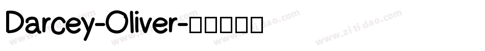 Darcey-Oliver字体转换
