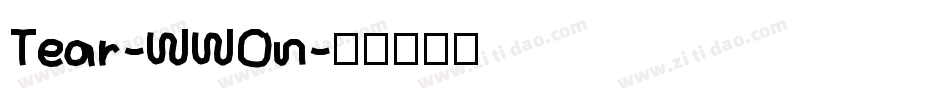 Tear-WWOn字体转换