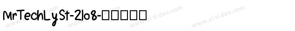 MrTechLySt-2lo8字体转换
