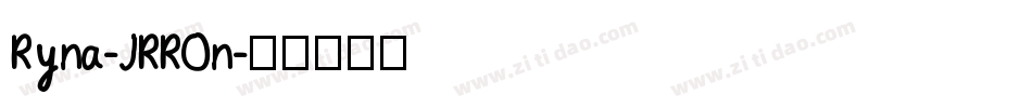 Ryna-JRROn字体转换