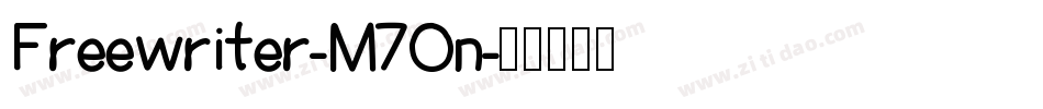 Freewriter-M7On字体转换