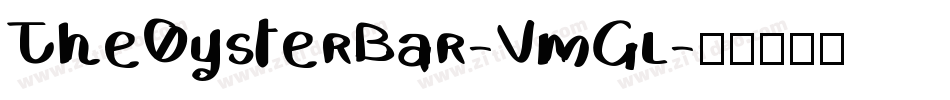 TheOysterBar-VmGl字体转换