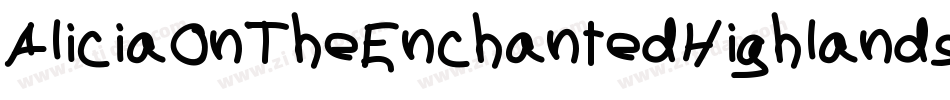 AliciaOnTheEnchantedHighlands-v5qE字体转换