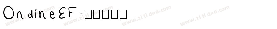 OndineEF字体转换