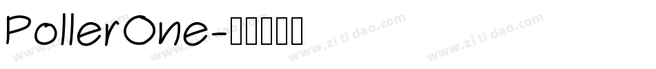 PollerOne字体转换
