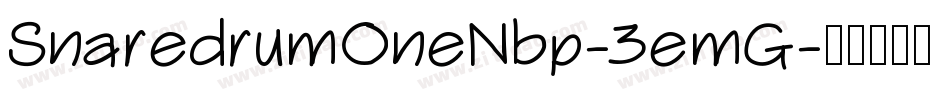 SnaredrumOneNbp-3emG字体转换
