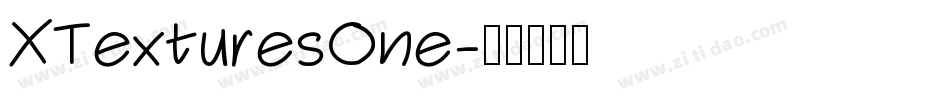 XTexturesOne字体转换