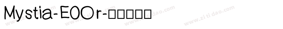 Mystia-E0Or字体转换