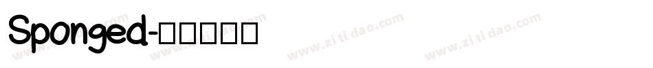 Sponged字体转换