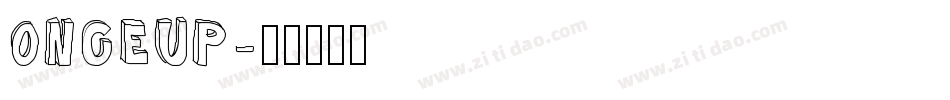 ONCEUP字体转换