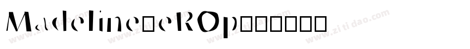 Madeline-eROp字体转换