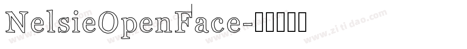 NelsieOpenFace字体转换