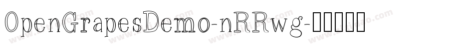 OpenGrapesDemo-nRRwg字体转换