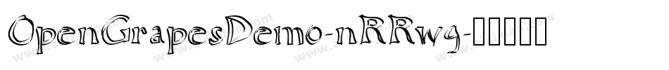 OpenGrapesDemo-nRRwg字体转换