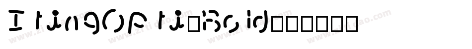 ItingOpti-Bold字体转换
