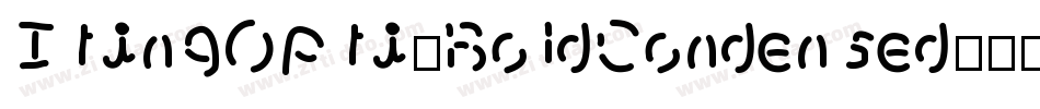 ItingOpti-BoldCondensed字体转换
