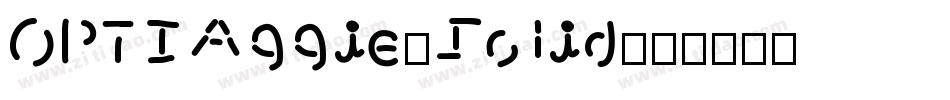 OPTIAggie-Solid字体转换