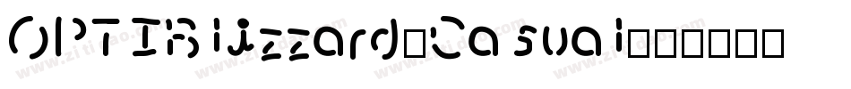 OPTIBlizzard-Casual字体转换