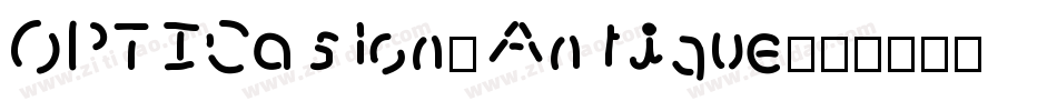 OPTICaslon-Antique字体转换