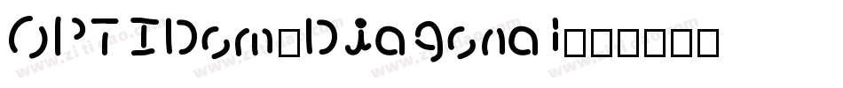 OPTIDom-Diagonal字体转换