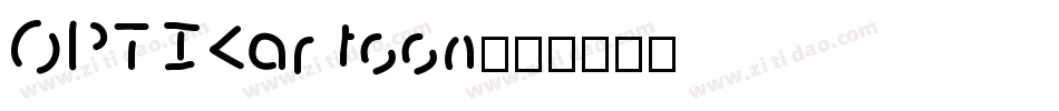 OPTIKartoon字体转换