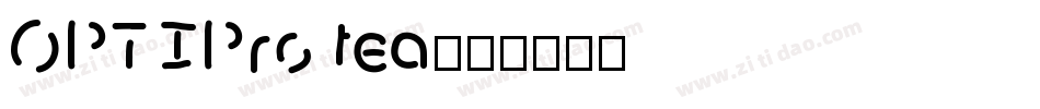 OPTIProtea字体转换