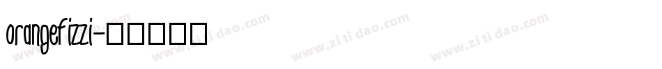 orangefizzi字体转换