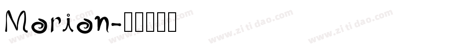 Morion字体转换