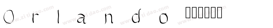 Orlando字体转换