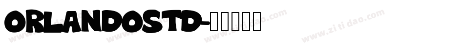 OrlandoStd字体转换