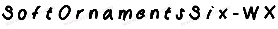 SoftOrnamentsSix-WXmG字体转换