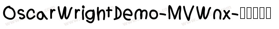 OscarWrightDemo-MVWnx字体转换