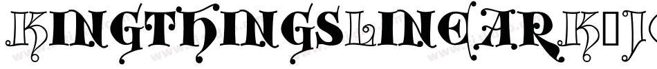 KingthingsLinearK-JGW7字体转换
