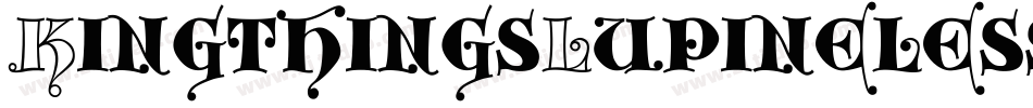 KingthingsLupineless-KWOA字体转换