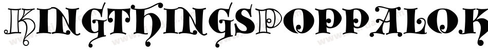 KingthingsPoppalok-6xjo字体转换