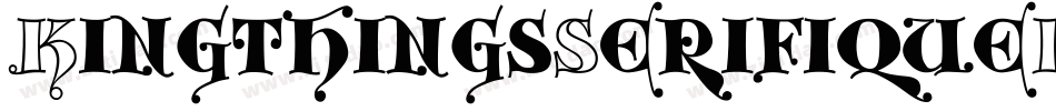 KingthingsSerifiqueLight-q0qV字体转换