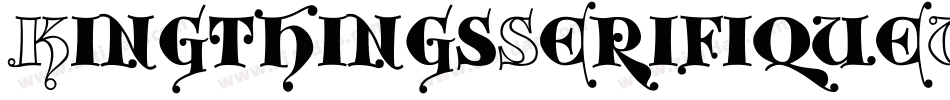 KingthingsSerifiqueUlWide-AJW7字体转换