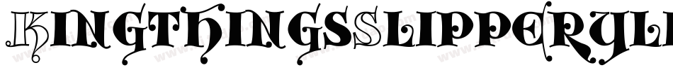 KingthingsSlipperylip-44g6字体转换