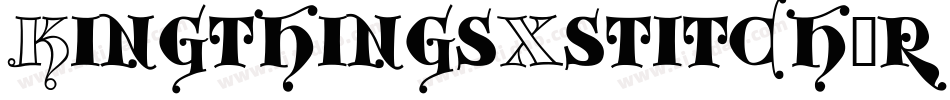 KingthingsXstitch-r488字体转换