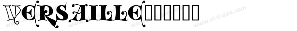 Versaille字体转换