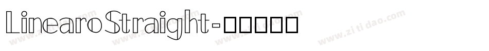 LinearoStraight字体转换