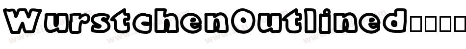 WurstchenOutlined字体转换