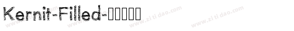 Kernit-Filled字体转换
