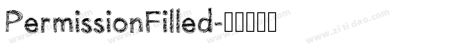 PermissionFilled字体转换