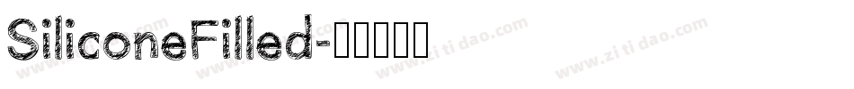 SiliconeFilled字体转换