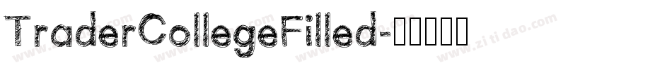TraderCollegeFilled字体转换